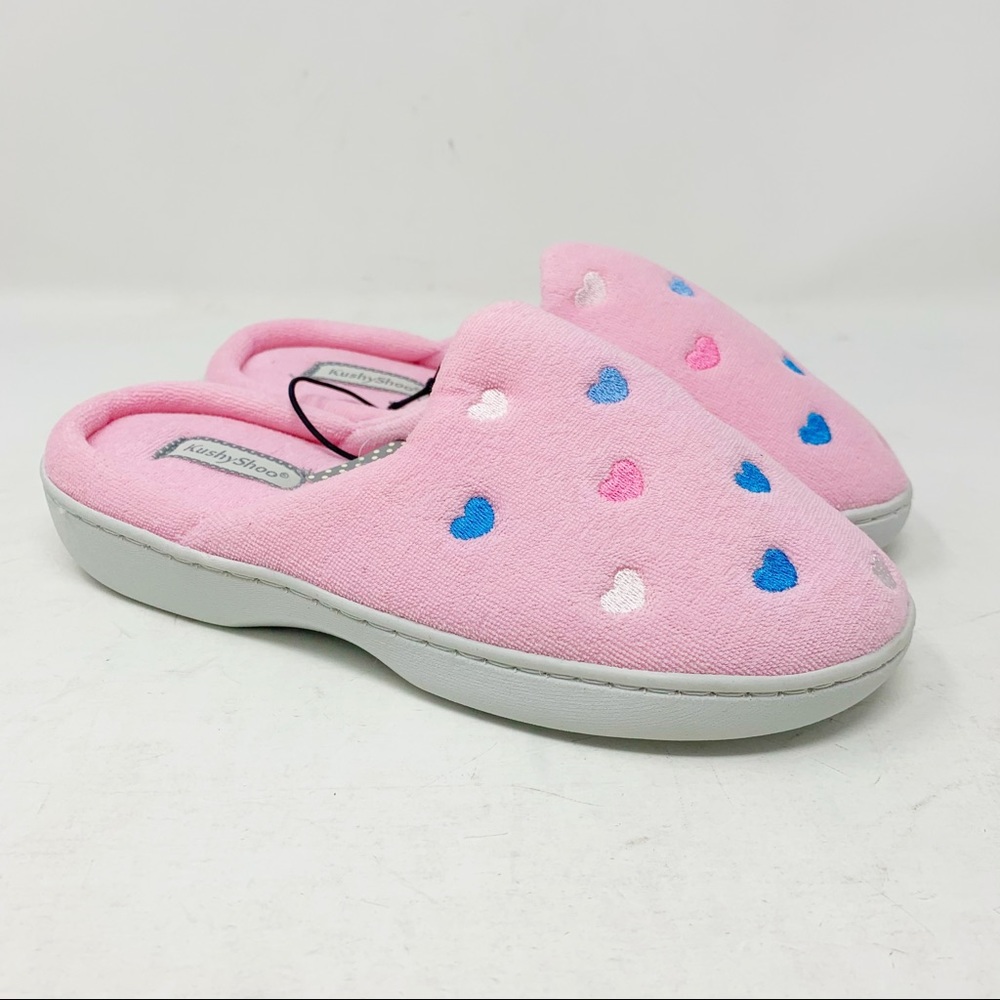 KushyShoo Women’s Clog Slip On House Shoes Size 6